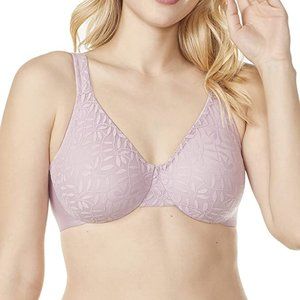 NWT OLGA sheer Leaves Minimizer underwire bra 42DD 35519